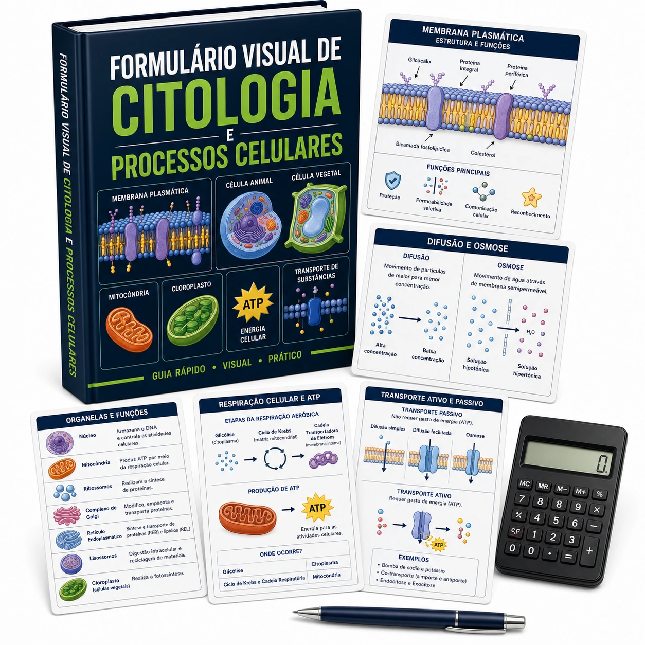 Formulário Visual de Citologia e Processos Celulares