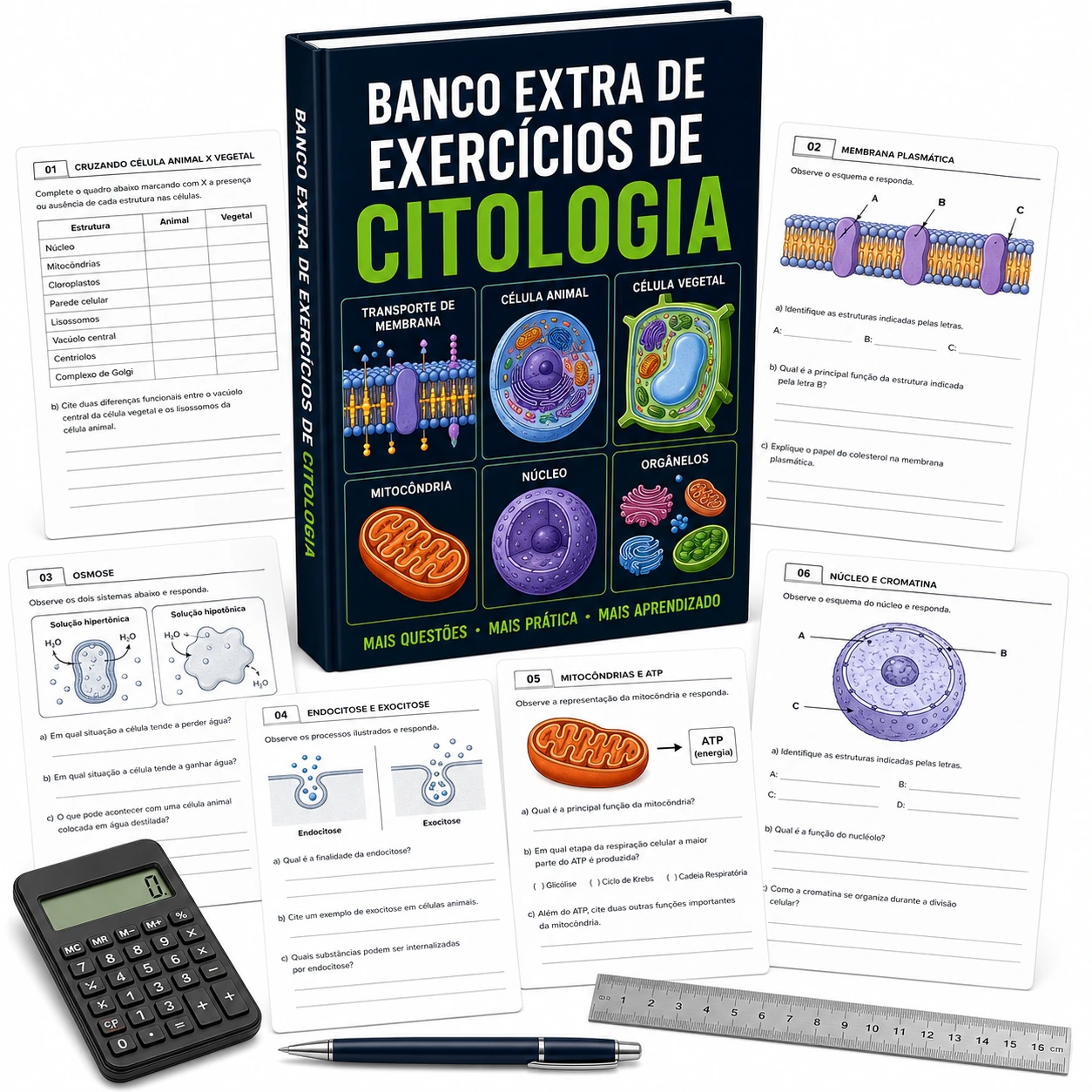 Banco Extra de Exercícios de Citologia