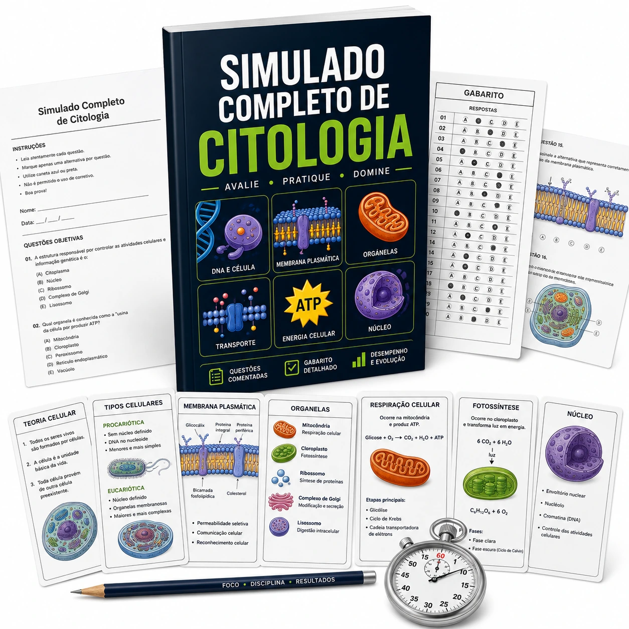 Simulado Completo de Citologia